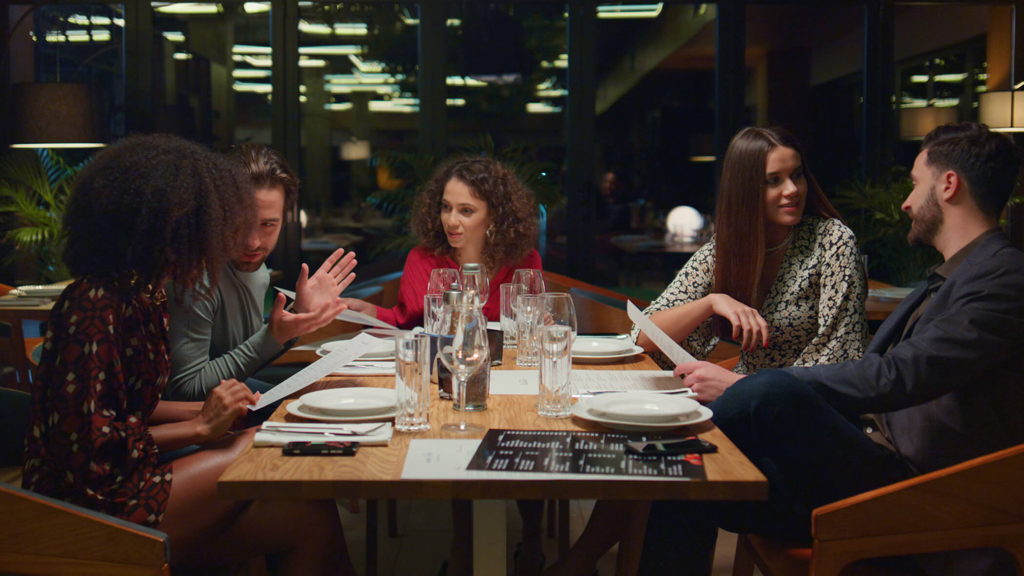 Cena con gli amici