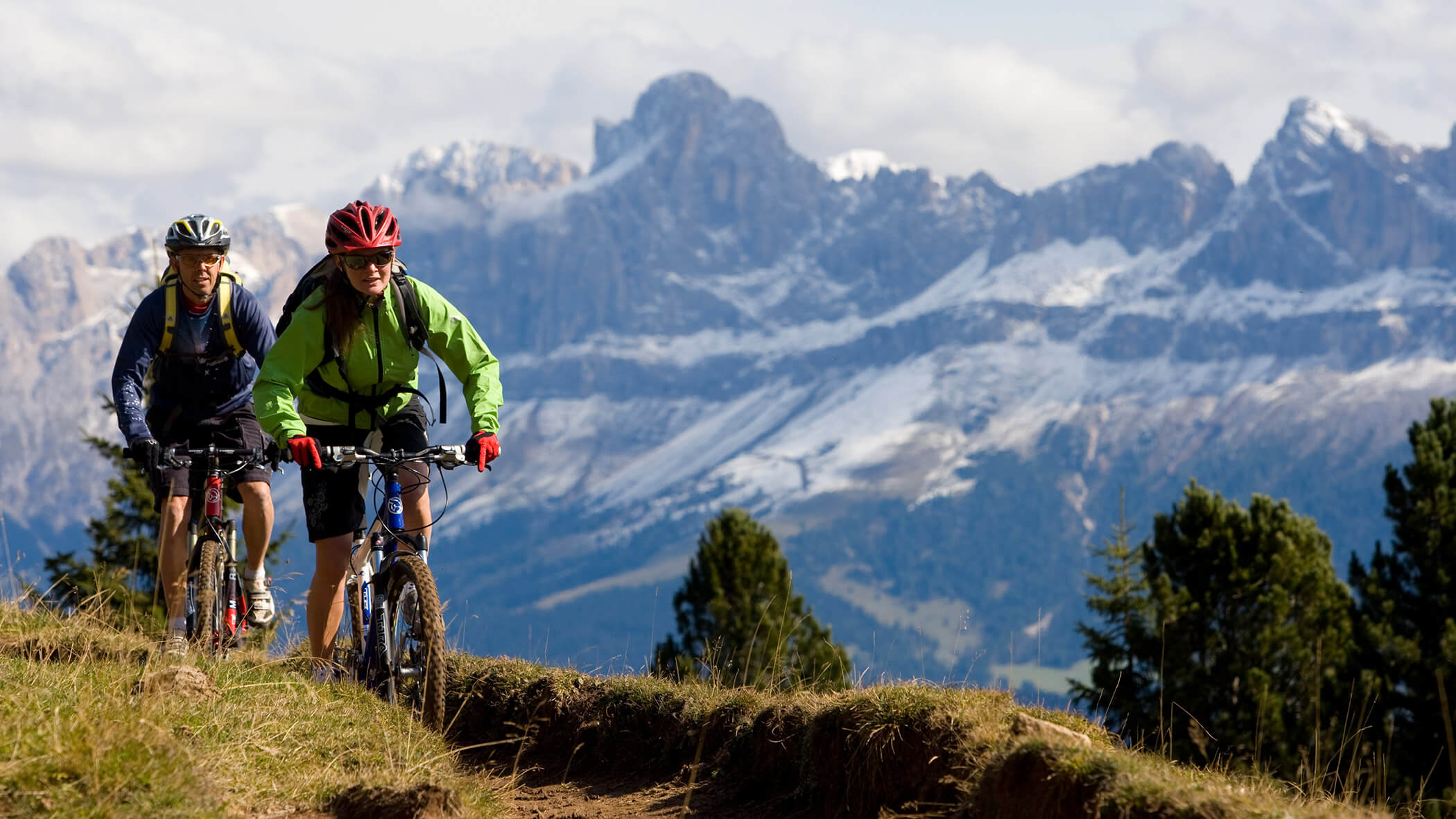 Mountain bike nelle Dolomiti