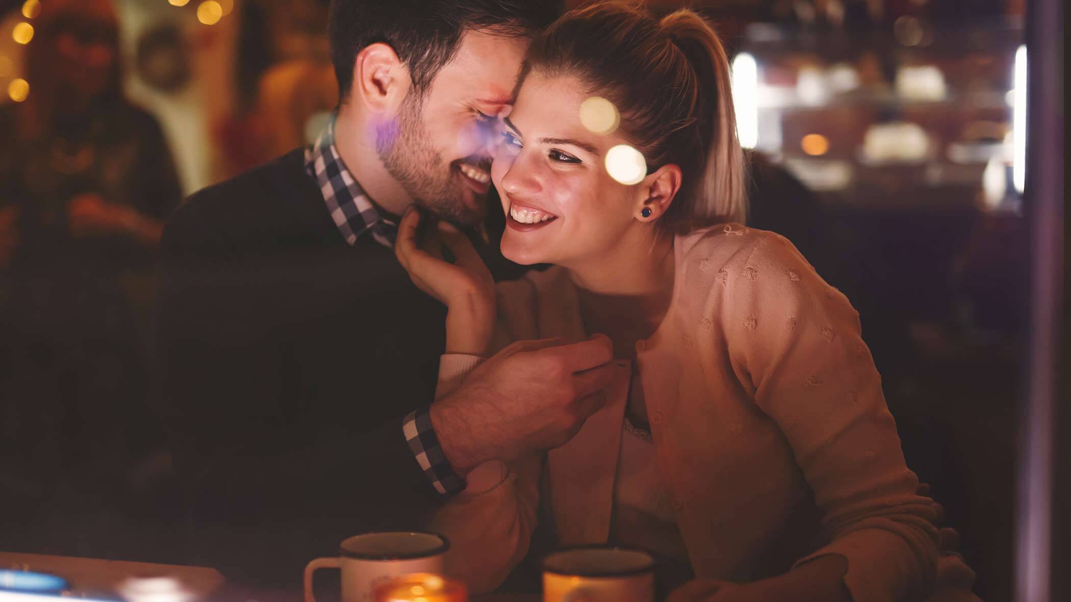 Una pausa romantica dalla vita quotidiana