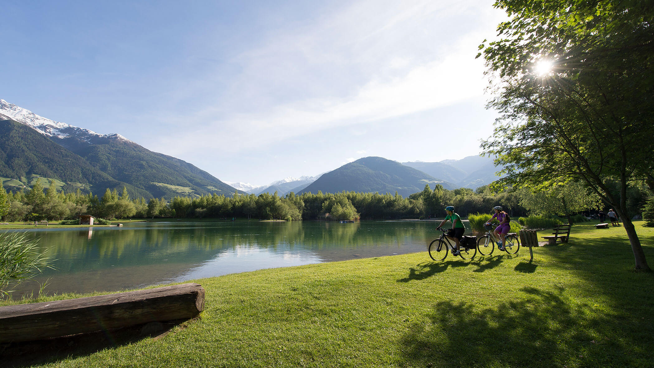 Radfahren im Vinschgau